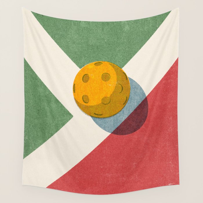 BALLS / Pickleball Wall Tapestry Gallery Image 4