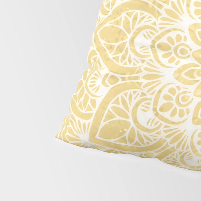 Mandala, Floral, Sun, Wall Art Boho Pillow Sham Gallery Image 4