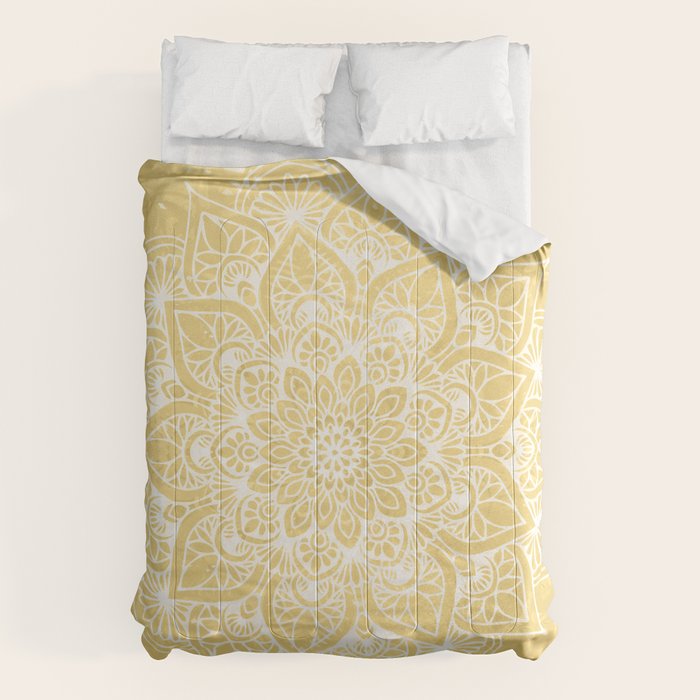Mandala, Floral, Sun, Wall Art Boho Comforter Gallery Image 6