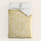 Mandala, Floral, Sun, Wall Art Boho Comforter Gallery Image 6