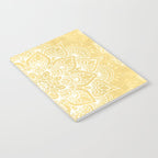 Mandala, Floral, Sun, Wall Art Boho Notebook Gallery Image 2
