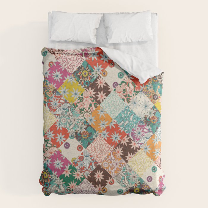 sarilmak patchwork Duvet Cover Gallery Image 6