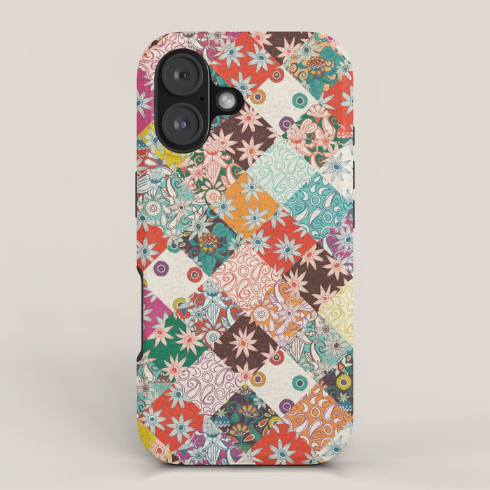 sarilmak patchwork iPhone Case Gallery Image 1
