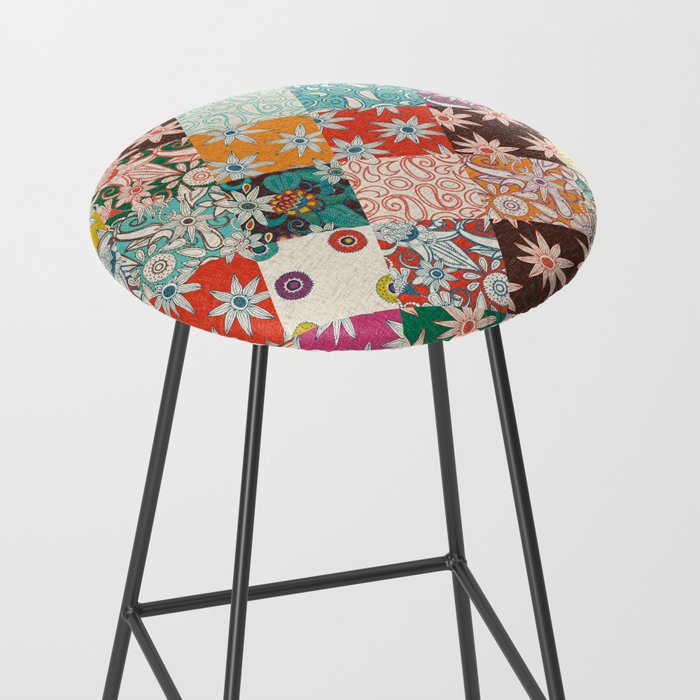 sarilmak patchwork Stool Gallery Image 2