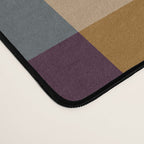 Bold Autumn Checks Pattern - Small XIII Desk Mat Gallery Image 4