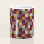 Bold Autumn Checks Pattern - Small XIII Coffee Mug Gallery Image 4