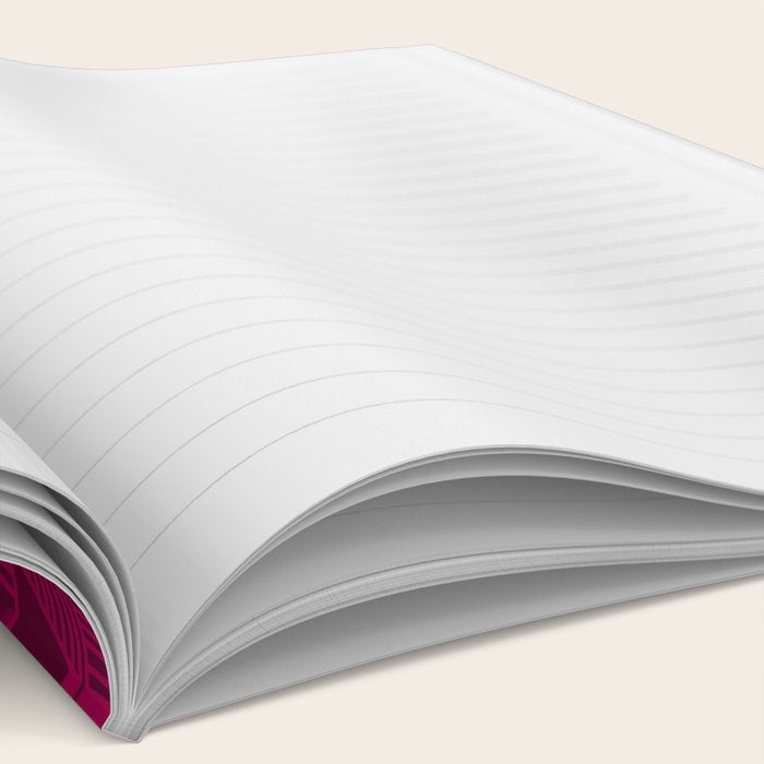 Abstract Minimalism in Raspberry Notebook Gallery Image 2