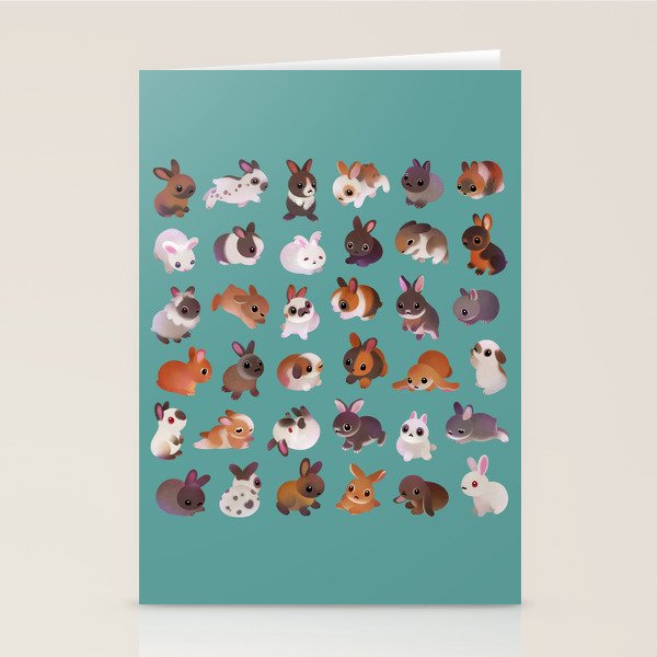 Bunny day Stationery Card Gallery Image 1