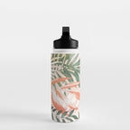 Tropical Leaves 4 Water Bottle Gallery Image 3