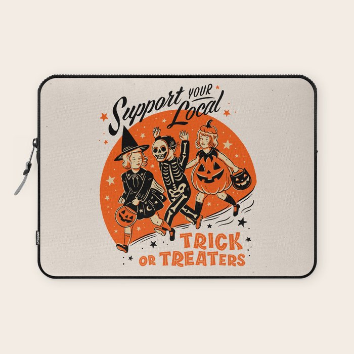 Trick or Treat Laptop Sleeve Gallery Image 1