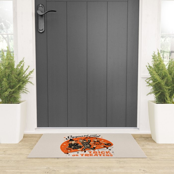 Trick or Treat Welcome Mat Gallery Image 3