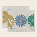 Retro Summer Daisies X Placemat Gallery Image 1