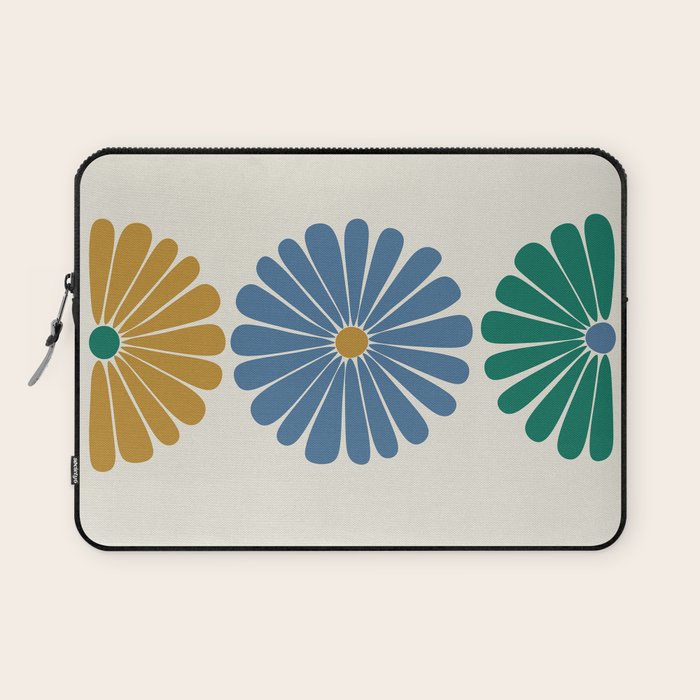 Retro Summer Daisies X Laptop Sleeve Gallery Image 1