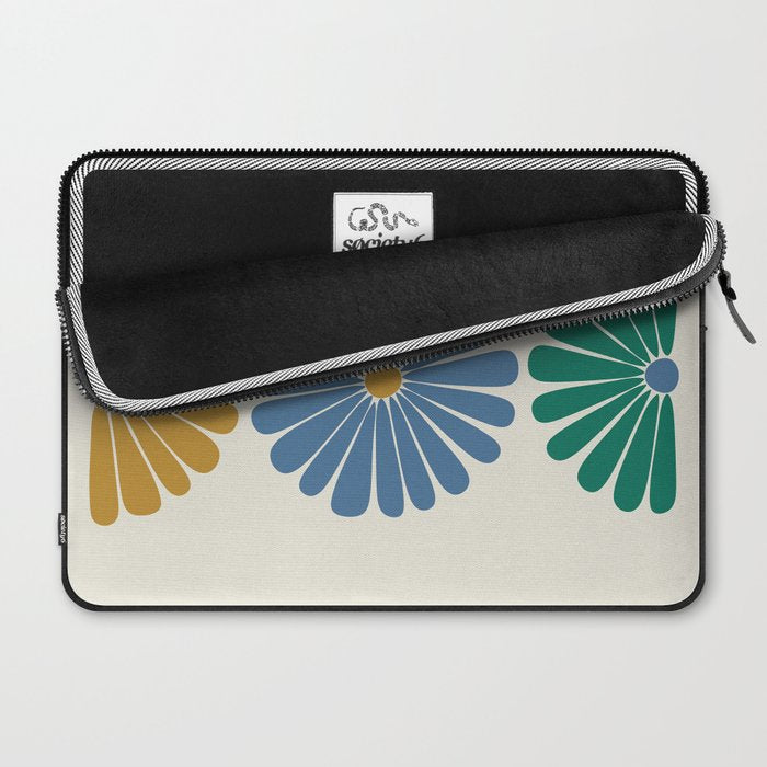 Retro Summer Daisies X Laptop Sleeve Gallery Image 2