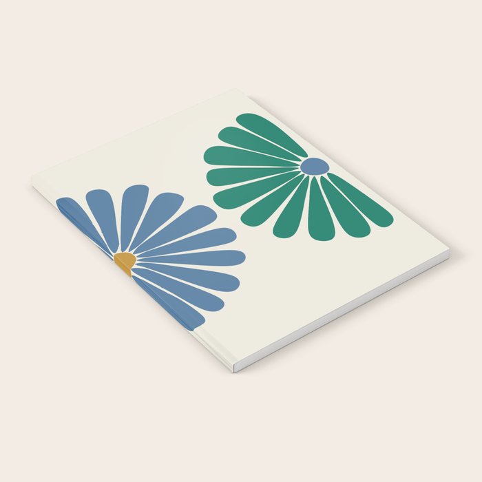 Retro Summer Daisies X Notebook Gallery Image 1