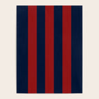 Navy Three Red Bars Poster Gallery Image 4