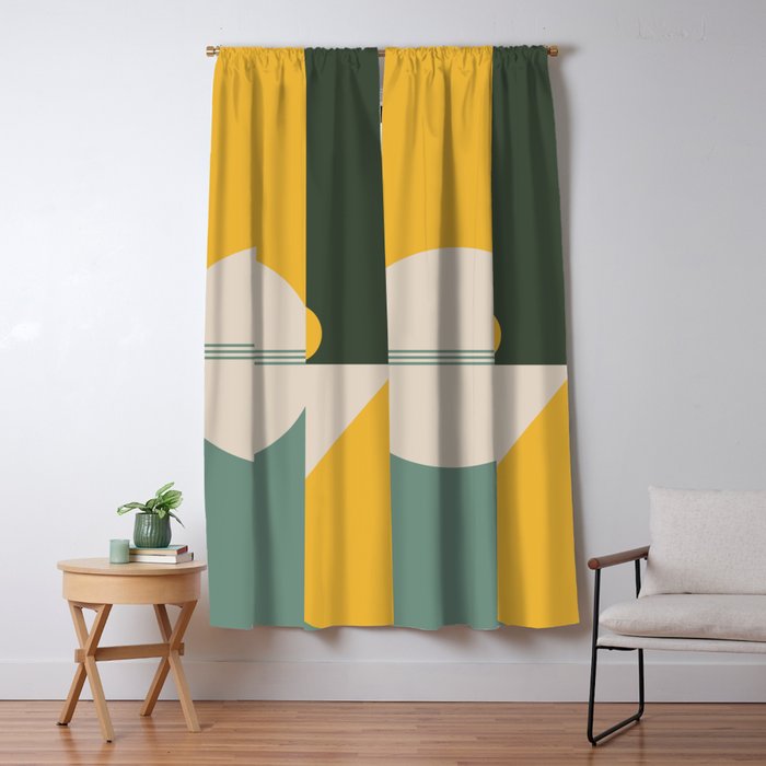 Echoes of Form  Window Curtain