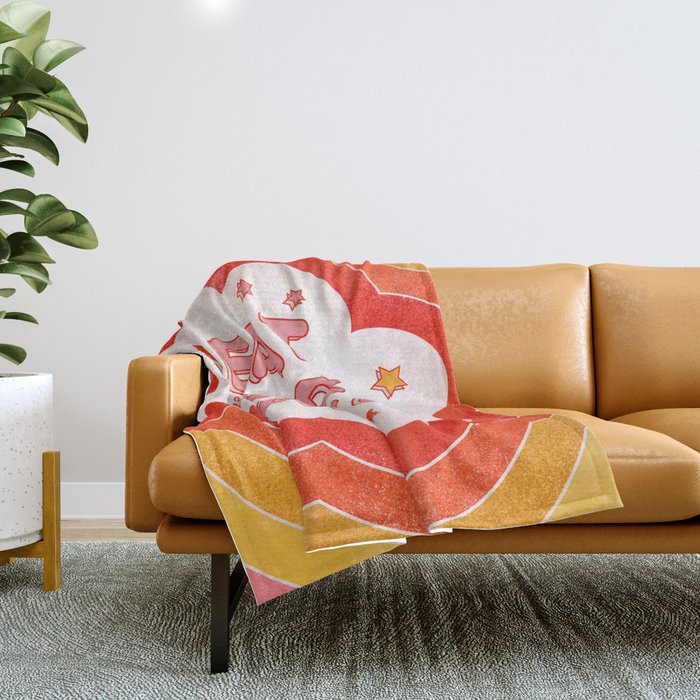 EAT MORE CAKE Throw Blanket Gallery Image 1