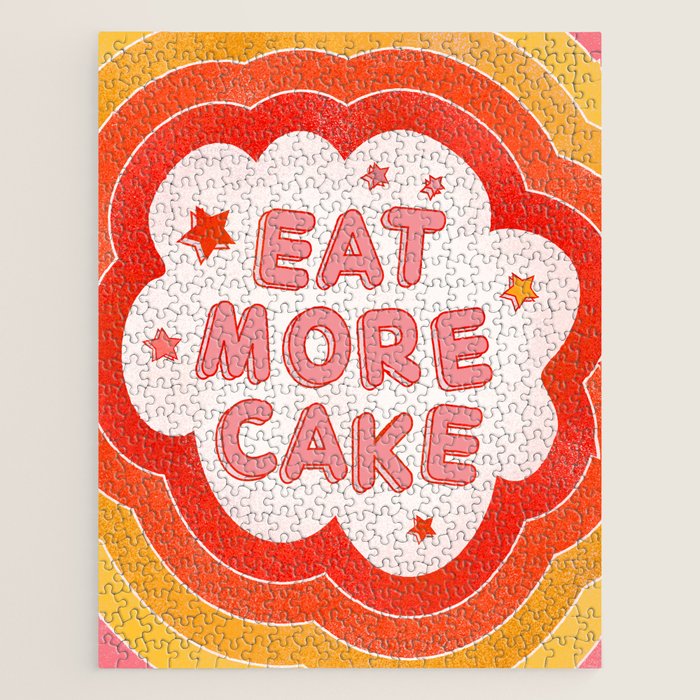 EAT MORE CAKE Jigsaw Puzzle Gallery Image 1