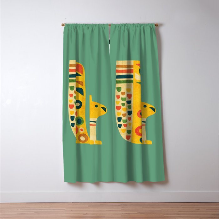 Century Squirrel Window Curtain Gallery Image 3