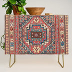 Shahsavan Sumakh Azerbaijan Northwest Persian Bag Print Credenza Gallery Image 1