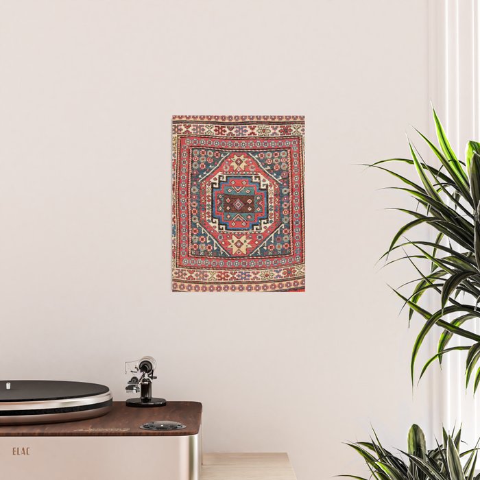 Shahsavan Sumakh Azerbaijan Northwest Persian Bag Print Poster Gallery Image 2