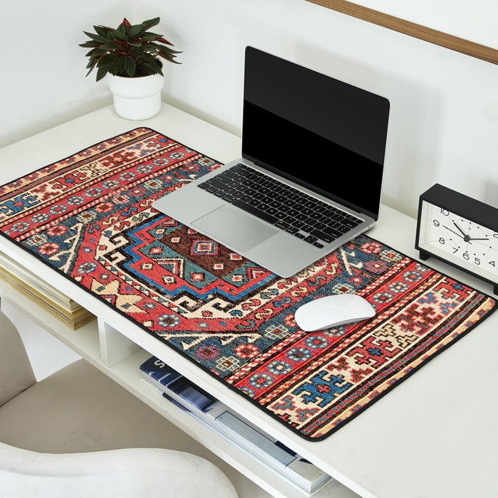 Shahsavan Sumakh Azerbaijan Northwest Persian Bag Print Desk Mat Gallery Image 2
