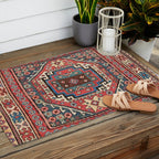 Shahsavan Sumakh Azerbaijan Northwest Persian Bag Print Outdoor Rug Gallery Image 2