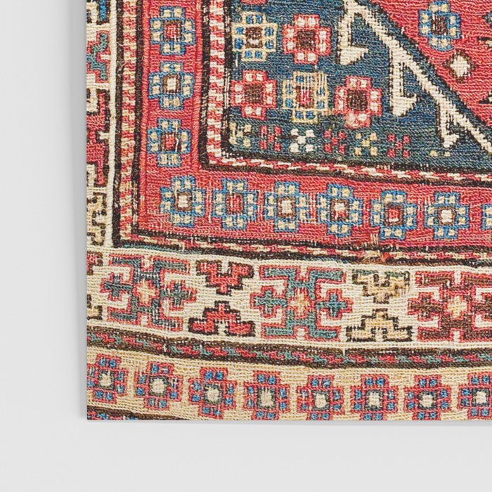 Shahsavan Sumakh Azerbaijan Northwest Persian Bag Print Poster Gallery Image 3