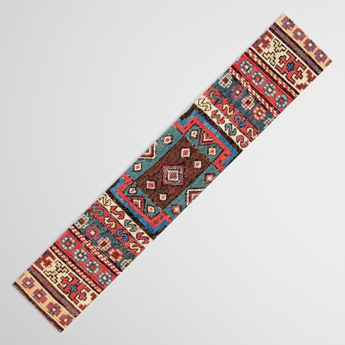 Shahsavan Sumakh Azerbaijan Northwest Persian Bag Print Table Runner Gallery Image 3