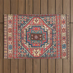 Shahsavan Sumakh Azerbaijan Northwest Persian Bag Print Outdoor Rug Gallery Image 1