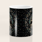 Tree of life -Yggdrasil Golden and Marble ornament Coffee Mug Gallery Image 4