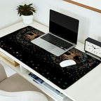 Tree of life -Yggdrasil Golden and Marble ornament Desk Mat Gallery Image 2