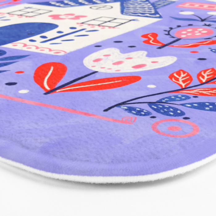 In this house we overthink Bath Mat Gallery Image 3