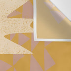 Doves In Flight (Yellow) Wall Tapestry Gallery Image 3