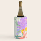 Vivid Exotic Flowers  Wine Chiller Gallery Image 2