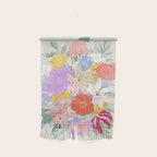 Vivid Exotic Flowers  Wall Hanging Gallery Image 1