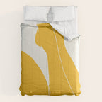 Nude in yellow 3 Comforter Gallery Image 6