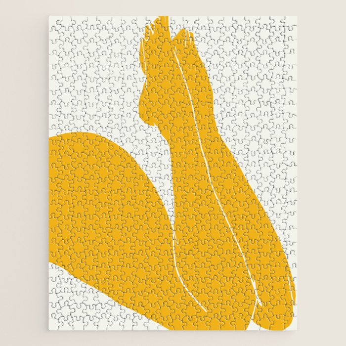 Nude in yellow 3 Jigsaw Puzzle Gallery Image 1