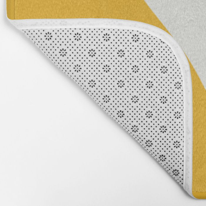 Nude in yellow 3 Bath Mat Gallery Image 2