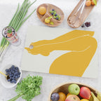 Nude in yellow 3 Cutting Board Gallery Image 2