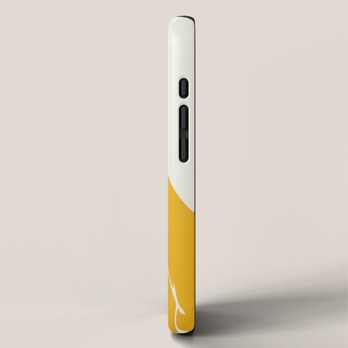 Nude in yellow 3 iPhone Case Gallery Image 2