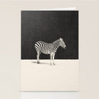 MINIMAL ANIMAL / Zebra Stationery Card Gallery Image 2