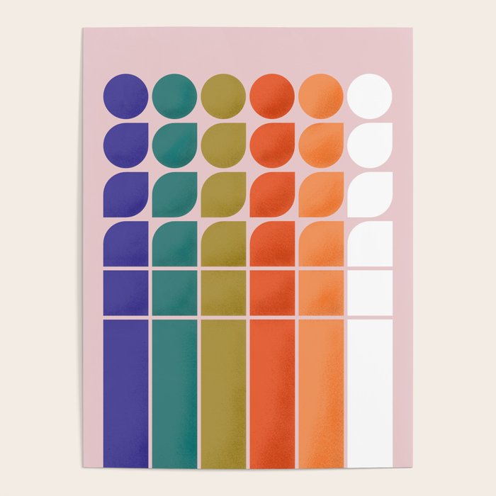 Colorful Changing Shapes Poster Gallery Image 4