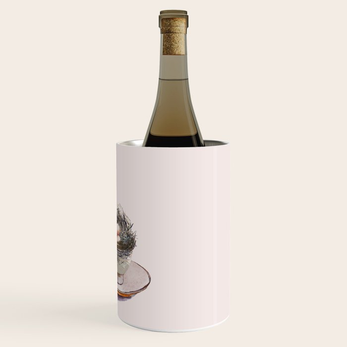 Bird nest in a teacup Wine Chiller Gallery Image 3