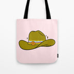 Libra Cowboy Hat Tote Bag Gallery Image 1