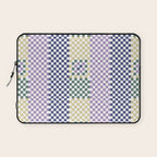 Bold colors block grid A Laptop Sleeve Gallery Image 1