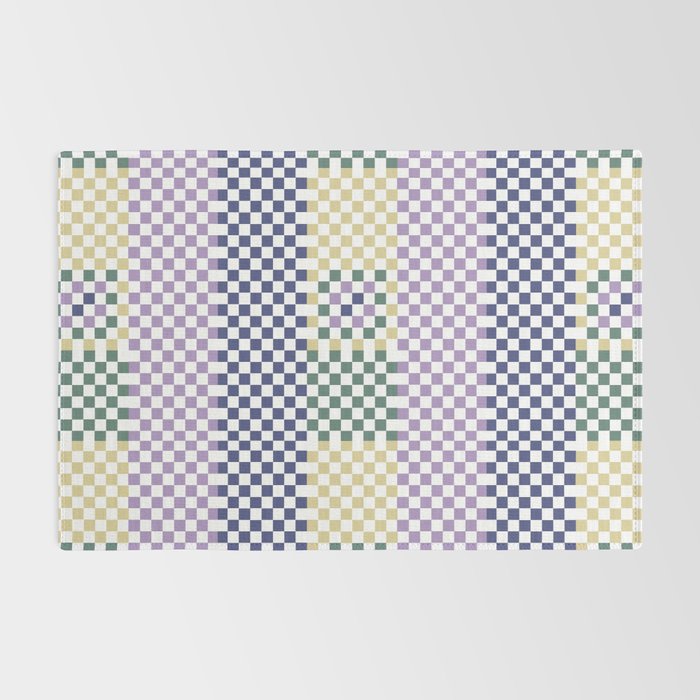 Bold colors block grid A Rug Gallery Image 2