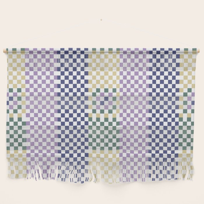 Bold colors block grid A Wall Hanging Gallery Image 1