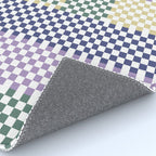 Bold colors block grid A Rug Gallery Image 4